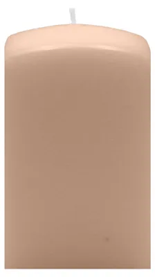 Produktbild von Quader Kerzen Portobello Nougat 12 x Ø 6/6 cm, 16 Stück