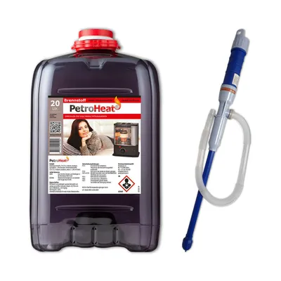 Produktbild von Petroleum 20 Liter Kanister Petroleumofen Heizofen inkl. Elektrischer Pumpe