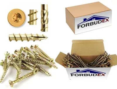 Produktbild von Holzschrauben 4x40 Senkkopf Torx 500 Stück