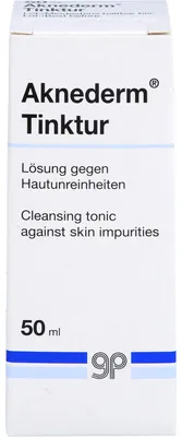 Produktbild von Aknederm Tinktur gegen Hautunreinheiten, 50 ml Lösung