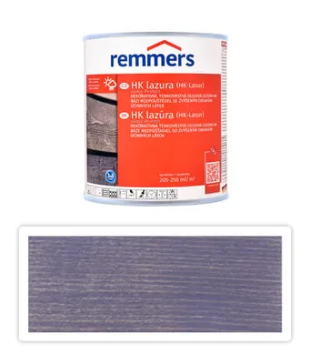 Obrázek produktu pro REMMERS HK lazura Grey Protect - ochranná lazura na dřevo pro exteriér 0.1 l Anthrazitgrau FT 20928