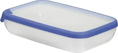 Produktbild von Curver pojemnik prostokątny 2,6l /transparentny/ niebieski
