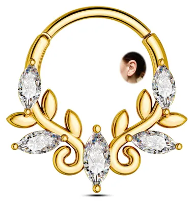 Obrázok produktu pre Solidchoice – Piercingy do nosa (septum a daith) – chirurgická oceľ