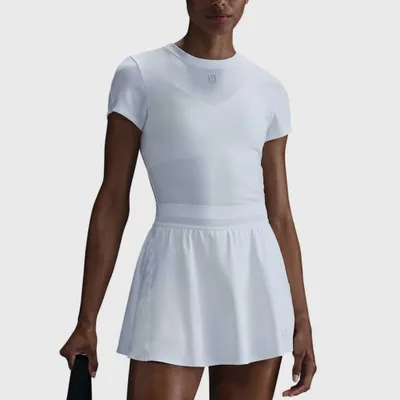 Productafbeelding van NIKE Court Advantage dames sportshirt, wit/wit, maat M
