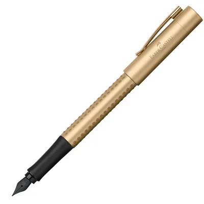 Immagine prodotto di Faber-Castell 140932 FABER-CASTELL penna stilografica GRIP Edition, oro, F