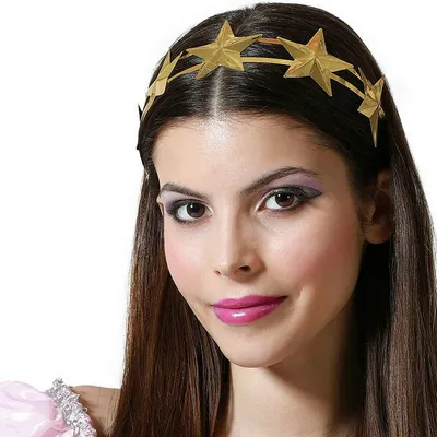 Produktbild von Stirnband Golden Sterne Fantasie
