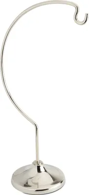 Produktbild von 44cm Große Halterung aus Messing vernickelt für Rauchgefäße & Weihrauchschwenker