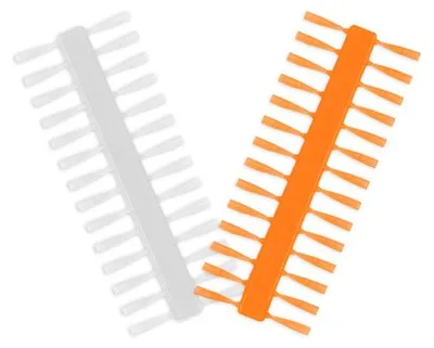 Image de DELPHIN Q-STOP, Boiliestopper, transparent + orange, 7 mm, 101000372