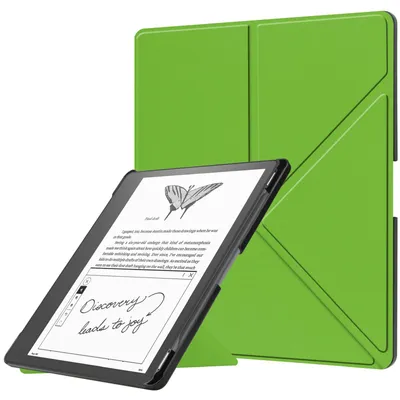 Zdjęcie produktu dla Etui na tablet Amazon Kindle Scribe 2022 (1. gen.) z funkcją pisania 10,2 cala Smukłe etui z funkcją podstawki i automatycznym usypianiem/budzeniem Zielony