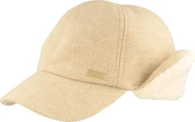 Seeberger Baseball-Cap in Strickoptik mit Ohrenschutz in beige