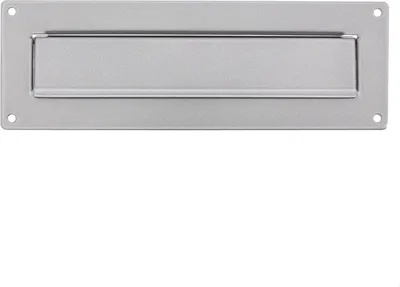 Produktbild von Famanu Briefkastenblende modernes Design - Edelstahl