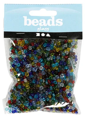 Image de Rocailles Transparant Glas, 130 gram