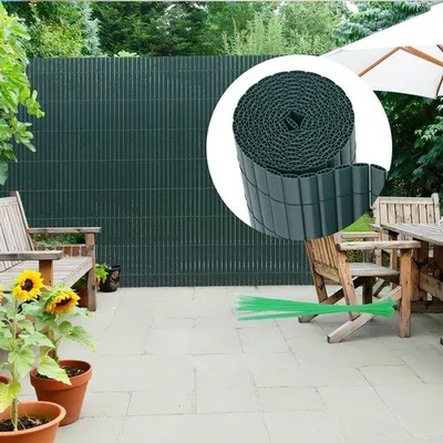 Produktbild von PVC-Tuinscherm 5 m Groß für Balkon & Gartenabtrennung