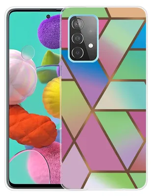Obrázok produktu pre Pre Samsung Galaxy A32 5G Silikónové TPU mramorové farebné puzdro na telefón