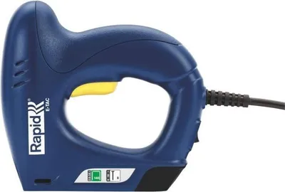 Immagine prodotto di Graffatrice elettrica Rapid E-Tac, per graffette e chiodi, incl. 540 graffette e 750 chiodi, graffette da 6-14 mm, chiodi da 15 mm, cavo da 3,5 m