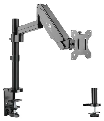 Image de Support pour écran - MC-775 - Double bras - Ressort à gaz - 43–81 cm - Max. 8 kg - Norme VESA 100 x 100 - Noir