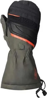 Image de Moufles de chasse Lenz Heat Glove 1.0 Finger (vert/orange) taille L