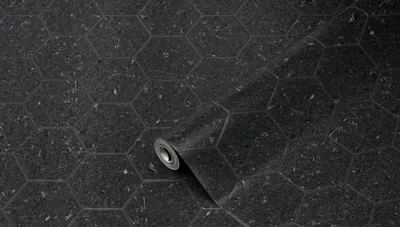 Immagine prodotto di d-c-fix Rivestimento adesivo per ceramiche, motivo esagonale scuro, 67,5 cm x 4 m