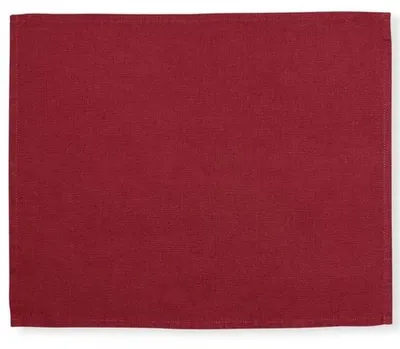 Zdjęcie produktu dla Greengate, podkładka pod talerz, len, czerwona (48x35 cm)