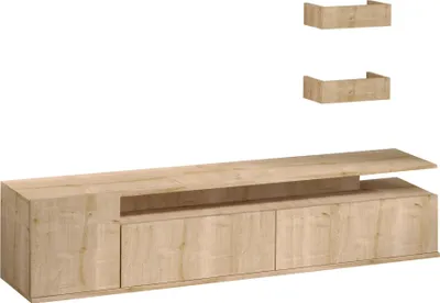 Immagine prodotto di Porta TV in legno "Alika" - 180 x 35 x 45 cm - Rovere