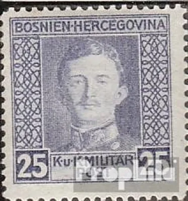 Produktbild von Briefmarken Österr.-Bosnien-Herzeg. 1917 Mi 131 gestempelt Karl I.