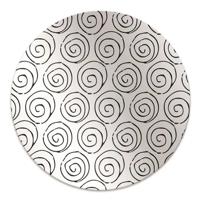 Produktbild von Rundmatte - Stuhlunterlage Bürostuhlunterlage - Rund Ø 100 cm - Bodenmatte - Fußmatte - Schneckenschalen