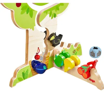 Produktbild von HABA Motoriekspel Boomgaard, 1,5 Jahr(e), Holz, Mehrfarbig