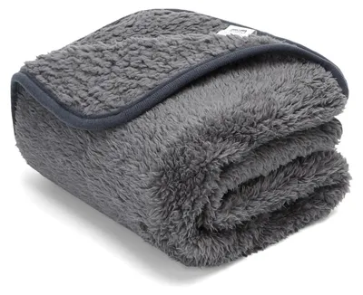 Image de Couverture pour animaux de compagnie - Douce et lavable - Gris - 200 x 160 cm