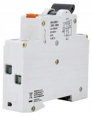 Immagine prodotto di Interruttore differenziale 1P B 20A 30mA SCHELINGER A08-GKR-AC-B20