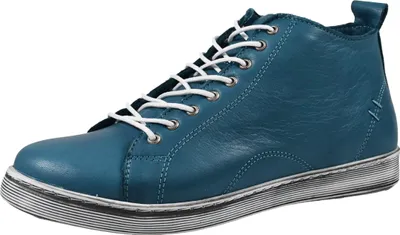 Produktbild von Andrea Conti Damen Stiefelette Leder Boot Reißverschluss lose Einlagen 0348734, Größe:42 EU, Farbe:Mehrfarbig