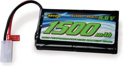 Produktbild von Carson Ersatzakku 9,6V 1500mAh Ni-Mh Power Akku 500608229