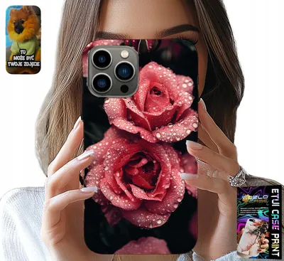 Obrázek produktu pro Pouzdro Pro Iphone 13 Pro - Krásné Růžové Růže, Květinové Vzory, Pouzdro