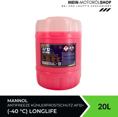 Produktbild von Mannol Antifreeze Kühlerfrostschutz AF12+ G12+ 20 Liter