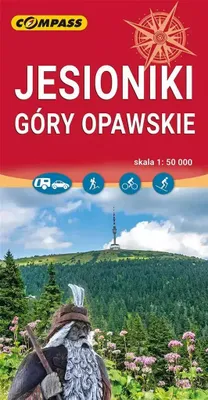 Image de Jesioniki, montagnes d'Opawskie 1:50 000