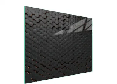 Immagine prodotto di Tagliere in vetro 52x40 nero