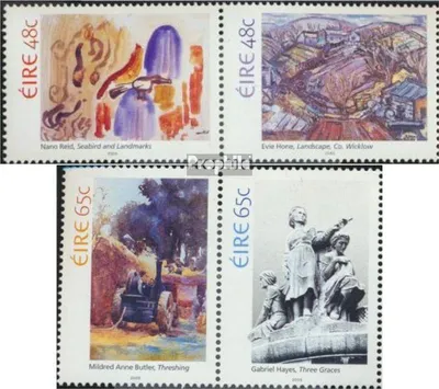 Produktbild von Briefmarken Irland 2005 Mi 1630-1633 Paare (kompl.Ausg.) postfrisch Gemälde