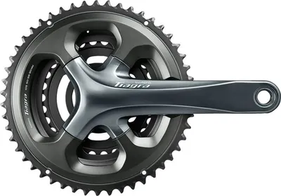 Obrázek produktu pro SHIMANO FC-4703 Tiagra kliková sada, 30/39/50 zubů, 175 mm, 2 díly, pevná osa, černá/šedá (1 sada)