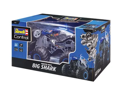 Produktbild von Revell RC Monster Truck BIG SHARK Ferngesteuertes Auto blau