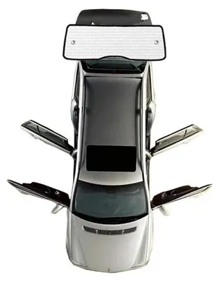 Produktbild von Auto Sichtschutz Seitenscheibe Skoda Yeti 2009-2017