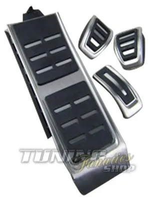 Immagine prodotto di Tappi pedali originali + supporto poggiapiedi nero per cambio manuale Audi