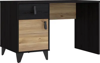 Productafbeelding van Bureau LYA LYAB211 met deur en lade, werkblad 120x73x60 cm