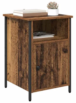 Obrázok produktu pre vidaXL Nočný stolík staré drevo 40 x 42 x 60 cm materiál na báze dreva