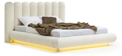 Productafbeelding van Modern tweepersoonsbed met een stevig frame en een elegant design