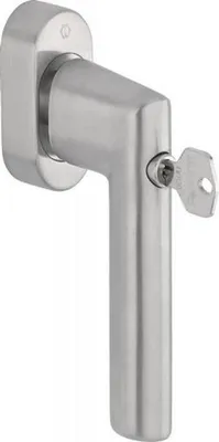 Immagine prodotto di Hoppe maniglia per finestra Amsterdam E0400/UD9056 Vario Fit VK 32-42 mm F69 Acciaio inox opaco con viti Bloccabile