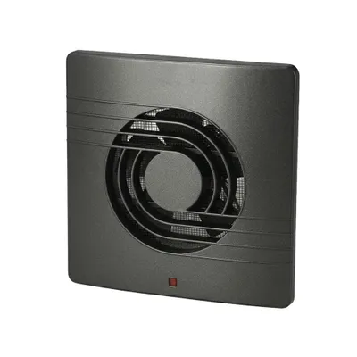 Imagen del producto de Ventilador de baño HELIX de 120 mm, color antracita, modelo 500.040.005, marca HOROZ
