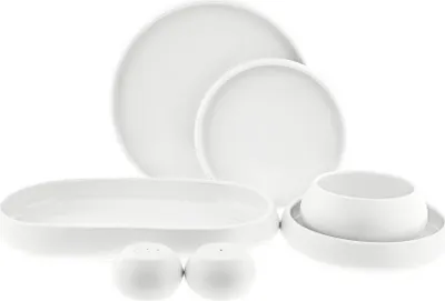 Produktbild von Modernes Geschirr-Set „Lissa Bonna“, 27-teilig aus Porzellan für 6 Personen