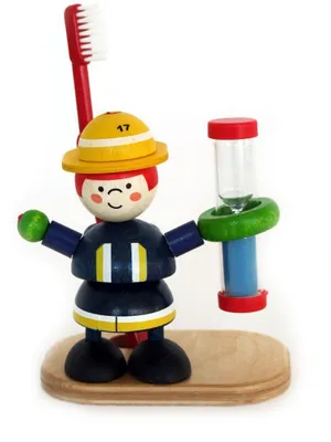 Produktbild von Hess-Holzspielzeug Zahnputzuhr, Fred