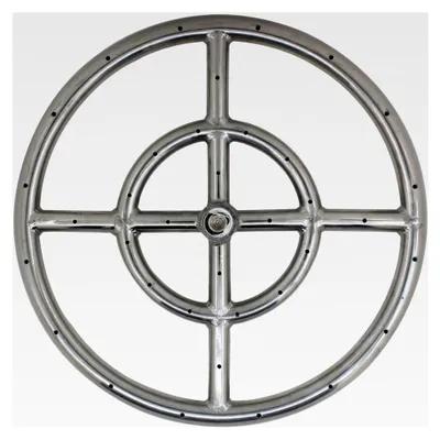 Produktbild von Brennerring Gas Rohrbrenner Edelstahl Φ306mm für Gasgrill und Tischgasgrill