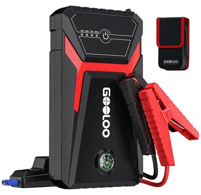 Image de Batterie externe de démarrage Starthilfe, 1500A, pour voitures 12V, avec booster de batterie portable et câbles intelligents pour moteurs essence 6.0L / diesel 4.0L