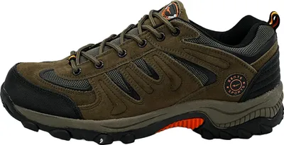 Produktbild von Nowaland Herren Outdoor Trekkingschuhe Wanderschuhe Sneaker Gr. 41-50 inkl. Übergröße,Grün/Orange,42